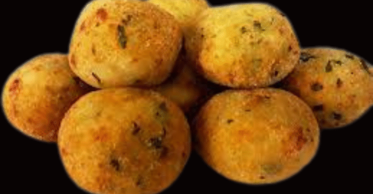 bolinhos de batata-doce crocante