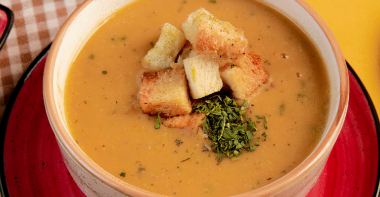 Sopa de mandioca